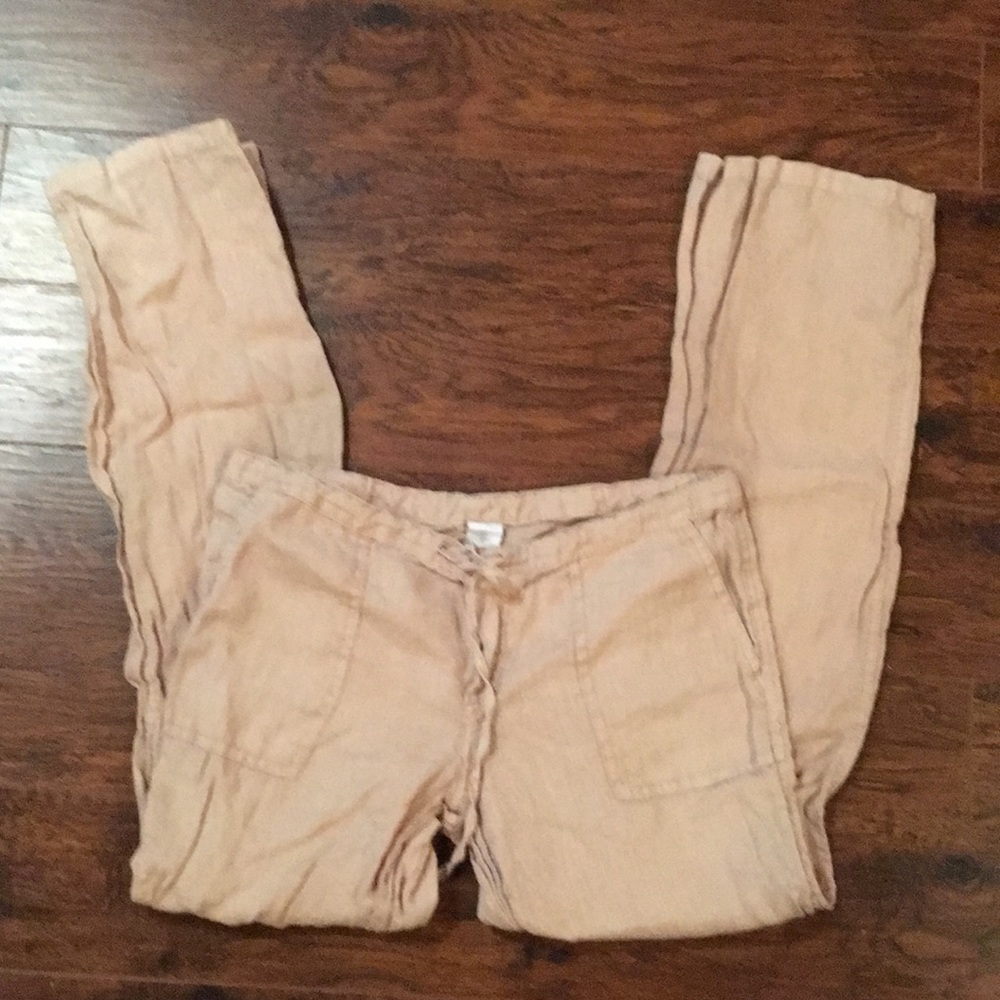2S linen beach pants